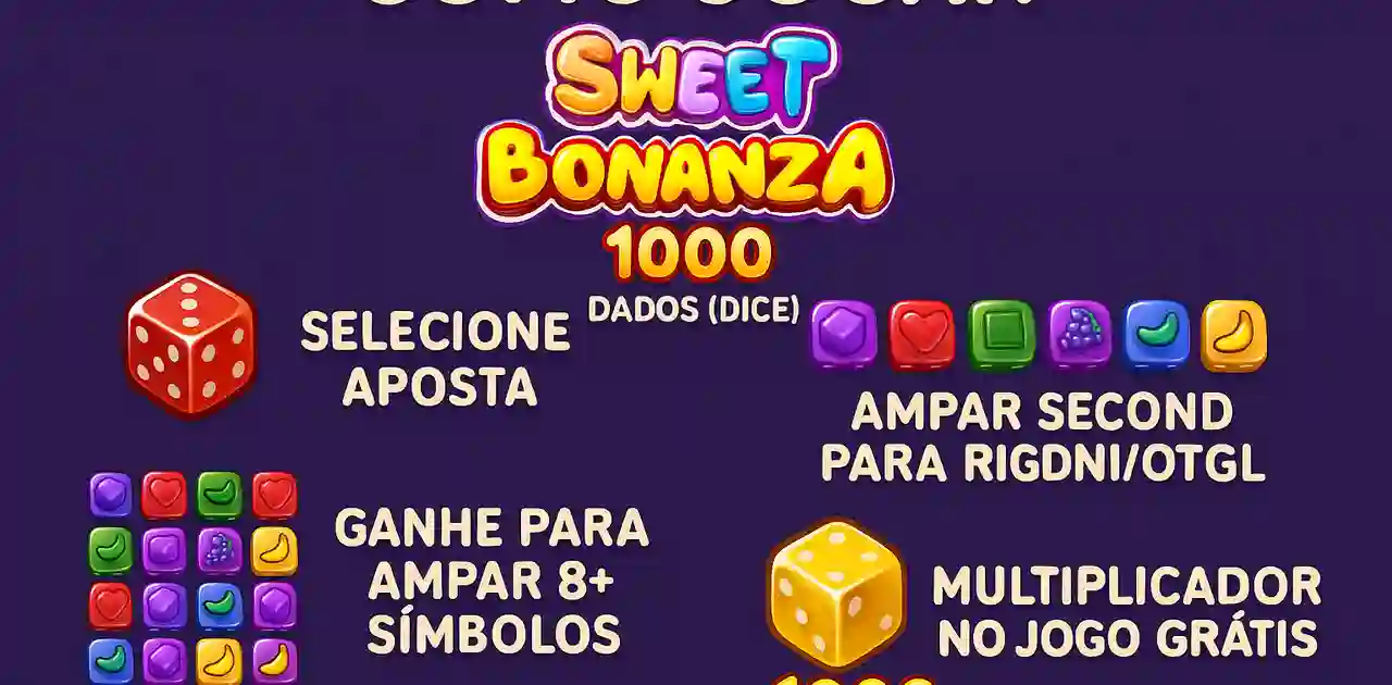 Como Jogar Sweet Bonanza 1000 Dados (Dice)